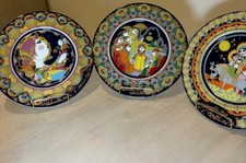 3 Rosenthal Bjorn Wiinblad Christmas Plates in Original Boxes 1979 1981 1982 picture