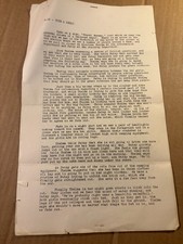 Very Rare Original 30s Script Thelma Todd Patsy Kelly Hal Roach Short picture