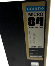 GOULD MICRO 84 PROGRAMMABLE CONTROLLER MODEL AS-M84A-002 MODICON 50/60HZ 🎯 picture
