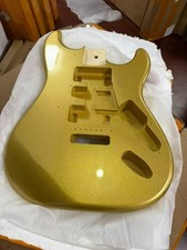 Electric Guitar Body Gold for Fender ST Strat Guitar Accessory DIY Poplar HSH  picture