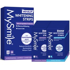 MySmile 28pcs Teeth Whitening Strips Non-Sensitive Whitestrips 14 Treatments picture