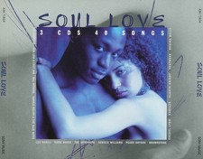 Soul Love - 40 Soul/R&B Hits on 3 CDs in VG condition picture