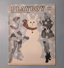 Playboy Feb. 1955 Near Mint Volume 2, Issue 2 Rare Vintage Snow Bunny Cover  picture