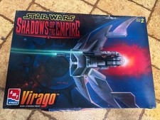 AMT ERTL Star Wars Shadows of the Empire VIRAGO Starfighter Model Kit Sealed picture