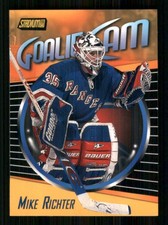 1999-00 Stadium Club Goalie Cam #GC5 Mike Richter New York Rangers TW5750 picture