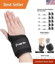 Wrist Weights for Women Men with Thumb Loops Lock 1/1.5/2/2.5/3Lb X 2 Pairs picture