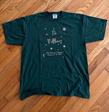 The Wallflowers Concert Staff XL Green T-Shirt~ vintage 1997 Jerzees picture