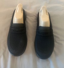 Bzees Women's Georgia Slip On Mules Black w/Silver Sparkle 8.5 picture