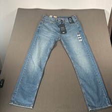Levi's 505 Regular Straight Jeans Mens 31x30 Blue Ease Stretch Denim 00505-2339 picture