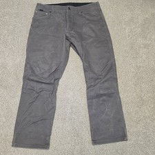 Kuhl Free RYDR Men’s (36x29) Vintage Patina Dye Distressed Gray Heavy Pants picture