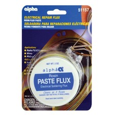 Alpha Metals AM51157 Lead-Free Rosin Core Flux Paste 2 oz. picture