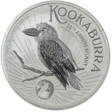 2025 Australia 1 oz Silver Kookaburra BU Brilliant Uncirculated Coin picture