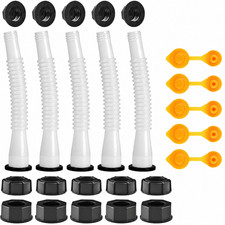 5 SETS  Replacement Gas Can Spout fit  Blitz, Midwest ,Scepter, Briggs&Stratton picture