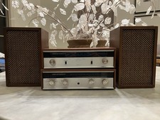 Vintage Heathkit AA-14 Stereo Amplifier AJ-14 FM Tuner AS-81 Speakers Set READ picture