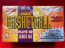 1993-94 Topps Basketball Complete Set Series 1 and 2 Box Sealed picture