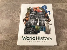 World History Interactive Hardcover Textbook by Savvas Learning Company NEW picture
