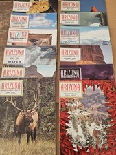 Vintage Arizona Highways Magazine Lot 12 - 1961 Full Year Southwest Desert life picture