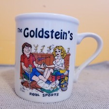 The Goldstein's Real Sports Coffee Cup Mug Cartoon 1976 Papel  picture