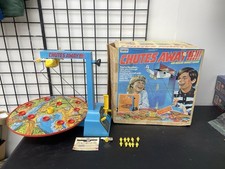 1977 Gabriel Chutes Away Air Rescue Target Game Tested & Working With Box picture