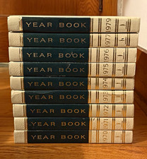 The World Book Year Book 1970s Hardcover Set (Missing 1978) World History picture