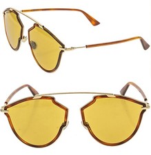 CHRISTIAN DIOR SO REAL Rise Gold Brown Havana Aviator Sunglasses SOREALRISE picture
