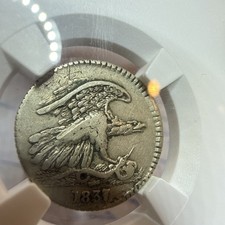 1837 Feuchtwanger Cent 1C New York HT-268 (3E) NGC XF Details  picture