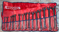 PROTO U.S.A. 15 Pcs. Professional Black Oxide Metric ASD Wrench Set J1200F-MBASD picture