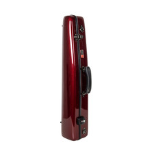 Crossrock Straight Soprano Saxophone Flight Case-Fiberglass Red Hardshell picture