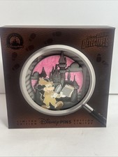 2026 DISNEY PIN DARING DETECTIVES MINI JUMBO PIN MICKEY MOUSE LE4000 picture