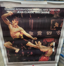 Bloodsport 1988 Original 27x41 Movie Poster Jean Claude Van Damme Cannon picture