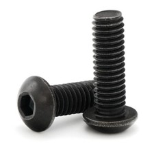 #10-32 | Black Oxide Stainless Steel Button Head Socket Cap Screws - All Lengths picture
