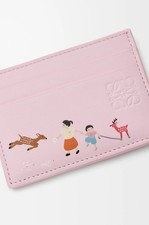 LOEWE x Suna Fujita Card Holder Nappa Calf Leather Cica Plain Japan Exclusive picture