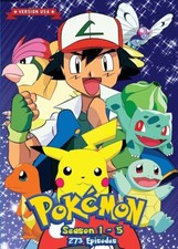 Pokemon Season 1-5: Indigo League Orange Island Johto Journey Johto League DVD picture