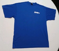 Vintage 1998 The Wedding Singer Movie Promo Shirt Mens XL Blue Tultex Sandler picture