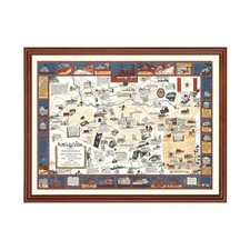 Old Map of Birmingham, AL 1938 - Vintage Birmingham Alabama picture