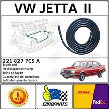 1984-1992 Volkswagen Jetta Mk2 Trunk Seal Weatherstrip 321827705A, 2-Door/4-Door picture