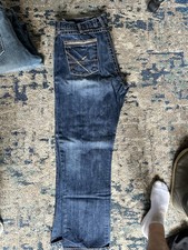 Wrangler 20x Men’s Blue Jeans 38x32 Double Stitched cowboy jeans  picture