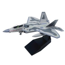 F-22 Raptor Stealth Fighter Jet Aircraft Model 1/100 Scale Diecast Alloy 19cm picture