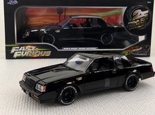 Jada Toys Fast & Furious 1987 Buick Grand National 1:18 Black Diecast Case picture