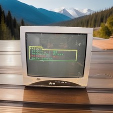 Vintage RARE Durabrand BH2004D CRT Televison for Retro Gaming No Remote Good Con picture