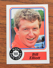 BILL ELLIOTT  - OFFICAL ROOKIE CARD - 1988 Maxx  Card #50 picture