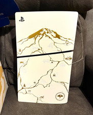 Sony PS5 Ghost of Yotei Special Edition 1TB 4K Wi-Fi White/Gold Console picture