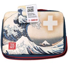THE MET Band-Aid First Aid Kit Designer Bag, The Wave Katsushika Hokusai, Ltd Ed picture