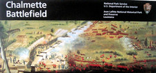 Chalmette Battlefield Historical Park National Park Service Unigrid Brochure Map picture