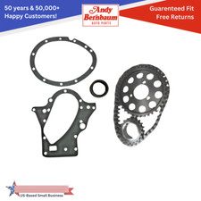 1937-1939 Chrysler DeSoto 6 Cyl Engine Timing Chain Sprockets Gaskets & Seal Set picture