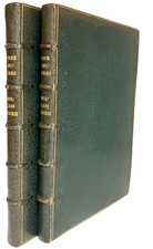 WILLIAM MORRIS Golden Type 1898-1901 ALICE PATTINSON Signed Morocco Bindings picture