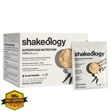 BODi Shakeology Vanilla Vegan Protein 14pk Plant-Based Superfood picture