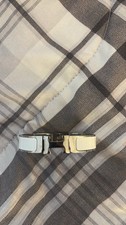 Hermès Clic H bracelet silver w White enamel pre owned in great condition  picture