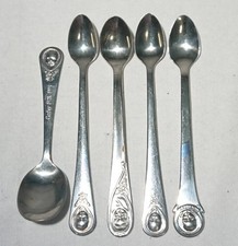 Oneida Gerber Baby/Infant Feeding  Spoons Lot 5 Pc picture