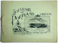 1898 PORTLAND OREGON & VICINITY GILL ALBERTYPE PHOTOGRAVURES FOLDOUT PANORAMA picture